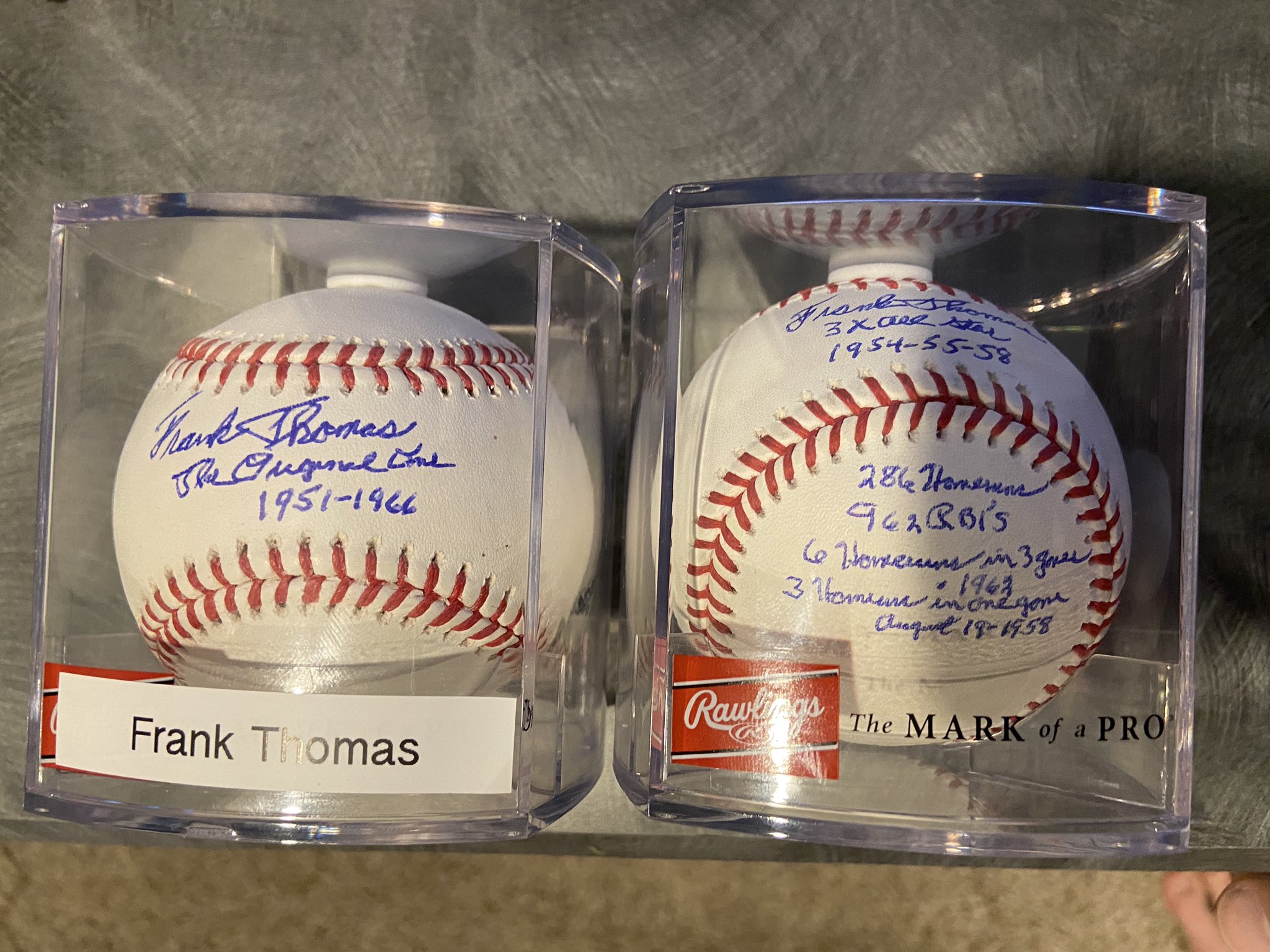 Happy 91st birthday to former and original Mr. Frank Thomas.   
