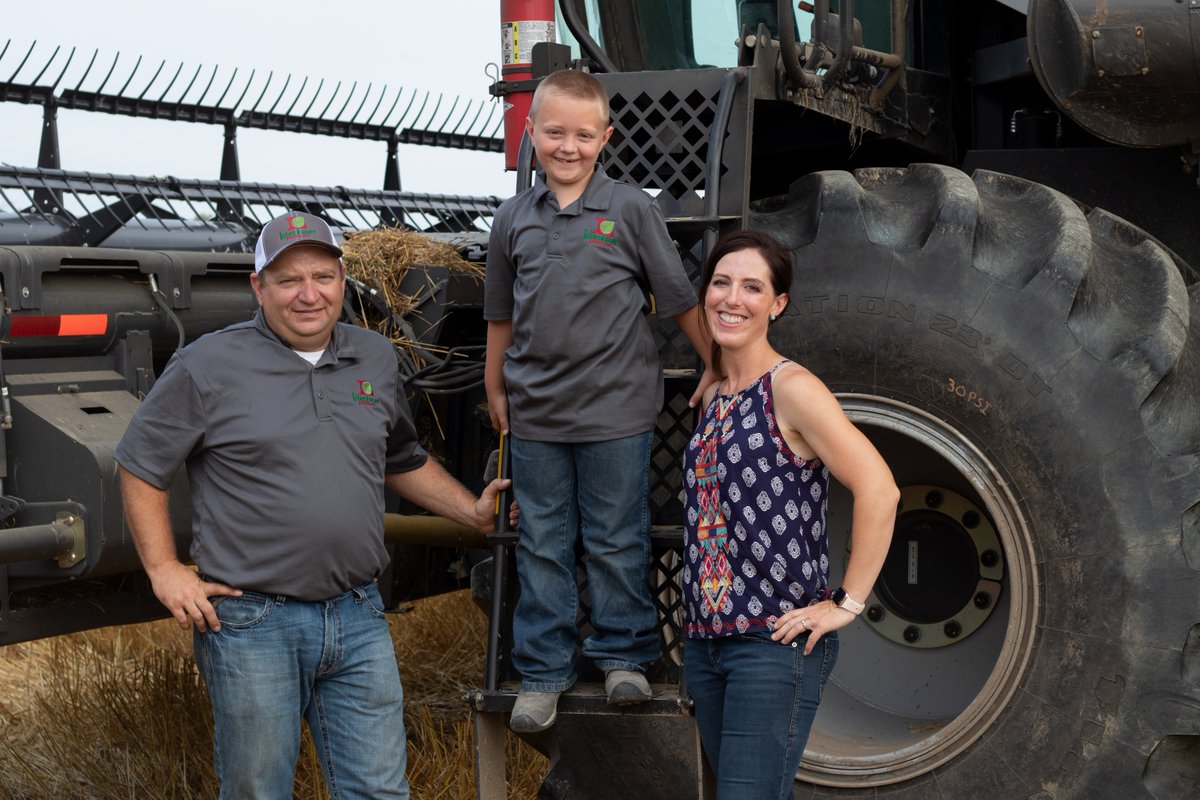 Mark &amp; Amy Lehenbauer run a diversified farm in Palmyra. They pride themselves in maintaining their diversification strategy, while raising their 3 children on the farm with values close to their hearts. To watch their #FarmforLife video, visit our Facebook page! #reachMORE