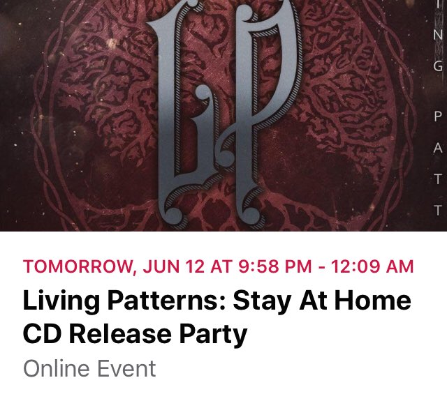 Living_Patterns's tweet image. Tomorrow night our self titled ep will be oriented in full on @AMRMetal ! Tune in to Erin Radio 91.7 or at Erinradio.org at 10:00pm! We cannot wait to finally have these songs out and we hope you enjoy them too.