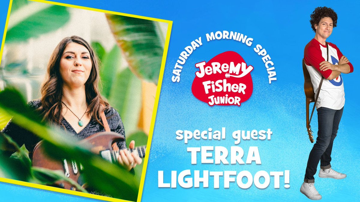 This week's special guest is <a href="/terralightfoot/">Terra Lightfoot</a> calling in from Hamilton, Ontario. She's a JUNO and Polaris Prize-nominated singer-songwriter and is here to help us to raise money for <a href="/MusiCounts/">MusiCounts</a>. I hope you'll join us Saturday at 11 am (et)!

#JeremyFisherJunior
#TerraLightfoot
