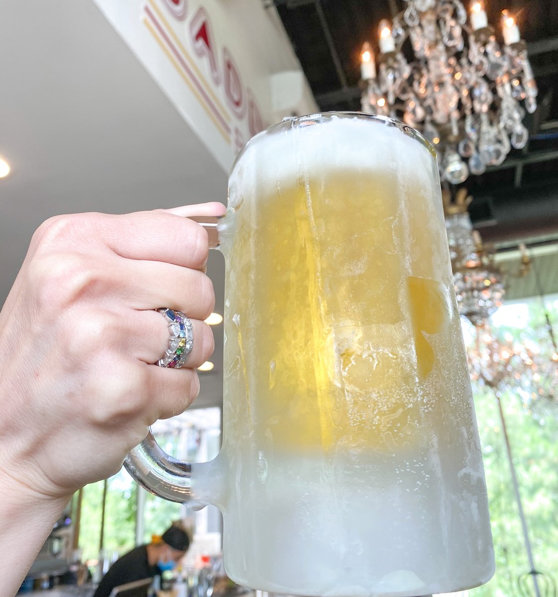ICE COLD BEER IN FROSTED MUGS! Stop by for a beer and a burger during happy hour everyday from 2 pm to 6 pm! $2 off all beer, signature cocktails and glasses of wine!