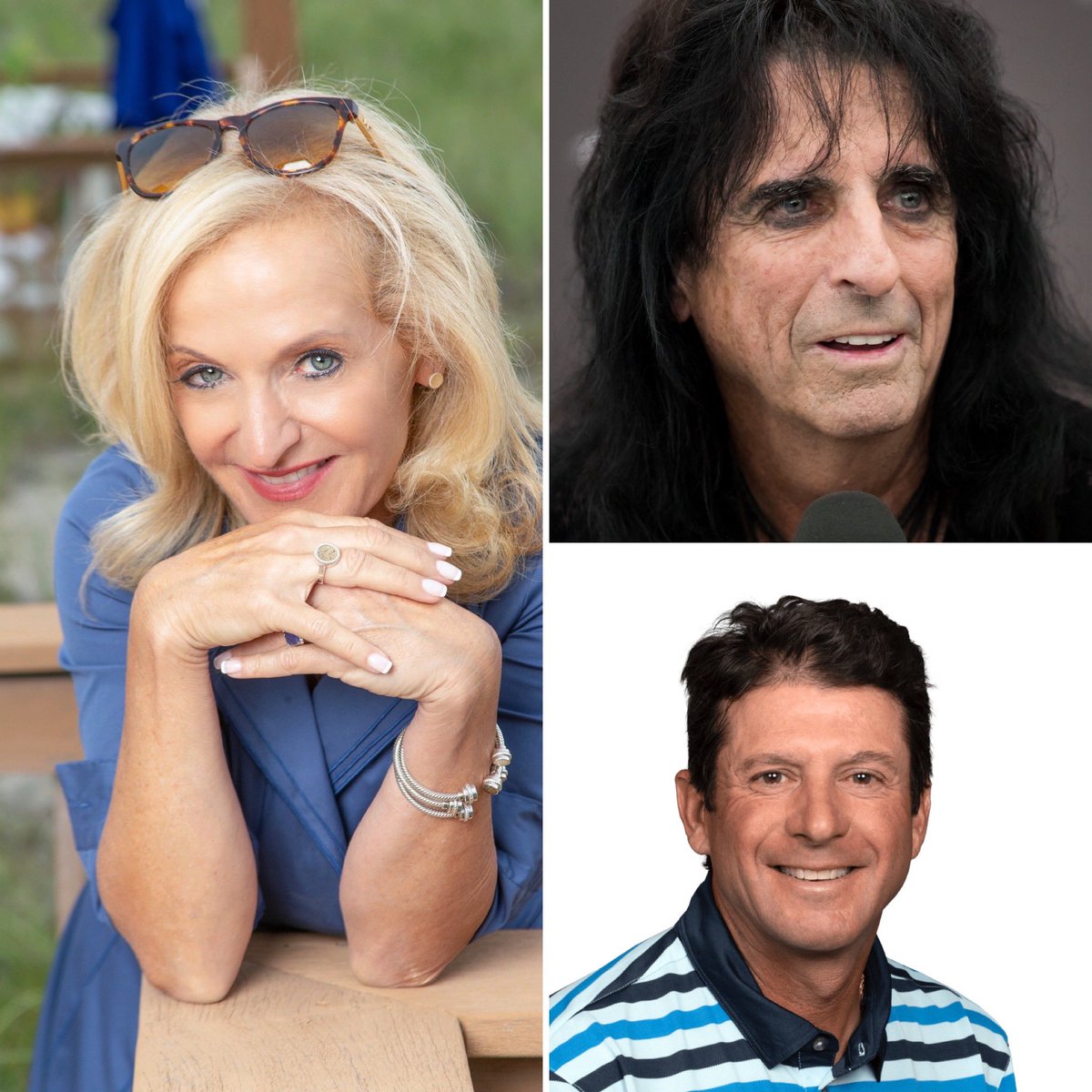 AnnLiguori's tweet photo. This Sunday on #TalkinGolf 7-8 AM @WFAN660 I’ll catch you up on @CharlesSchwab Challenge, preview the final round as @PGATour has returned to action. @alicecooper ‘King of Shock Rock’ passionate golfer @acsolidrock & @BillyTAndrade @ChampionsTour & #PGATour winner, will join me. https://t.co/b7VpL8LAIM