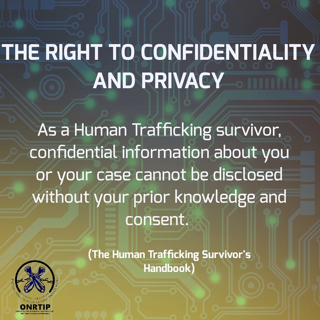 As a Human Trafficking survivor several rights are afforded to you. Do you know your rights? 
#ONRTIP #Jamaica #thehumantraffickingsurvivorshandbook #preventhumantrafficking