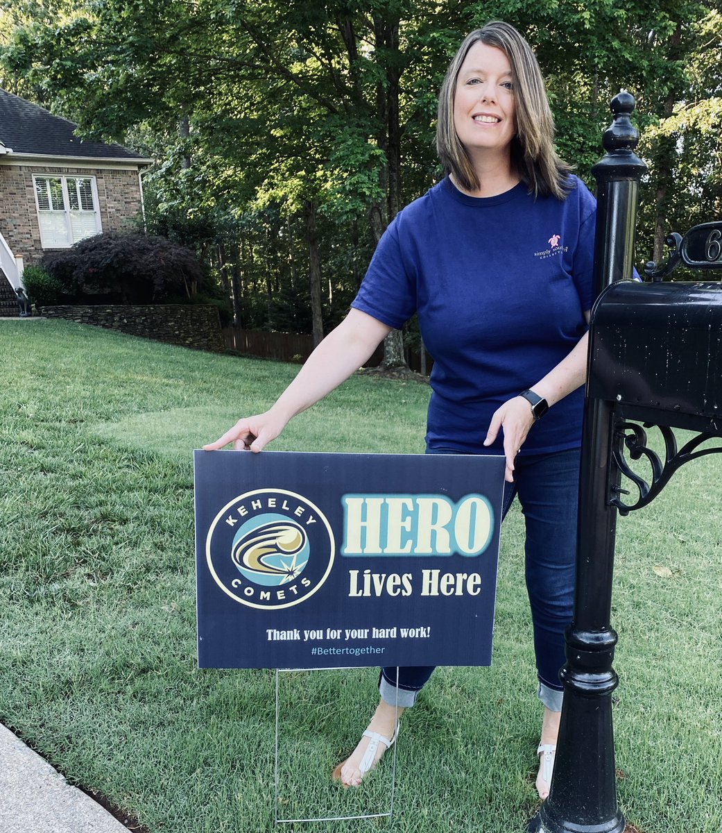 KES_MrsBlack's tweet photo. Thank you, Keheley PTA and Foundation for the wonderful surprise this morning!  I appreciate all you do for our school.  Can’t wait to see everyone in the fall!  @EsKeheley @KES_Foundation @keheleycomets https://t.co/Za4u7zQvsL