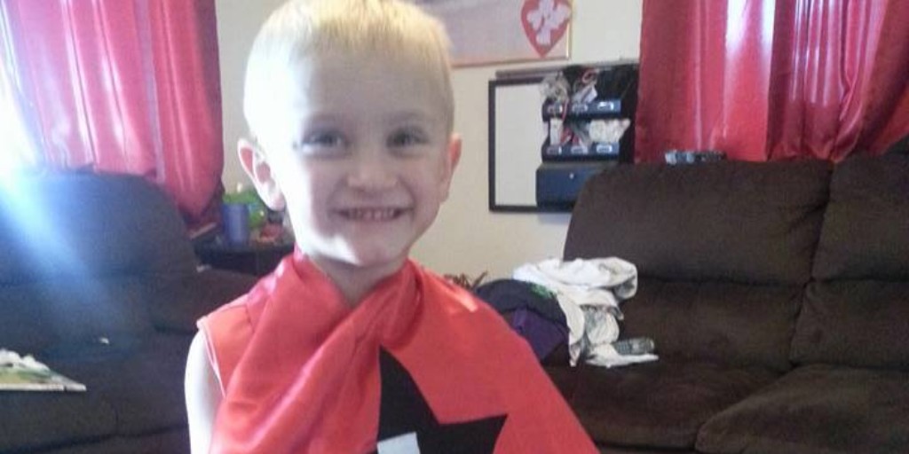 “Landon got his cape, he absolutely loves it! It is amazing! Thank you for all that you do for our kiddos, it helps so much! We feel blessed to have received this. Please feel free to share his picture to spread the word!” -Amanda #ThrowbackThursday