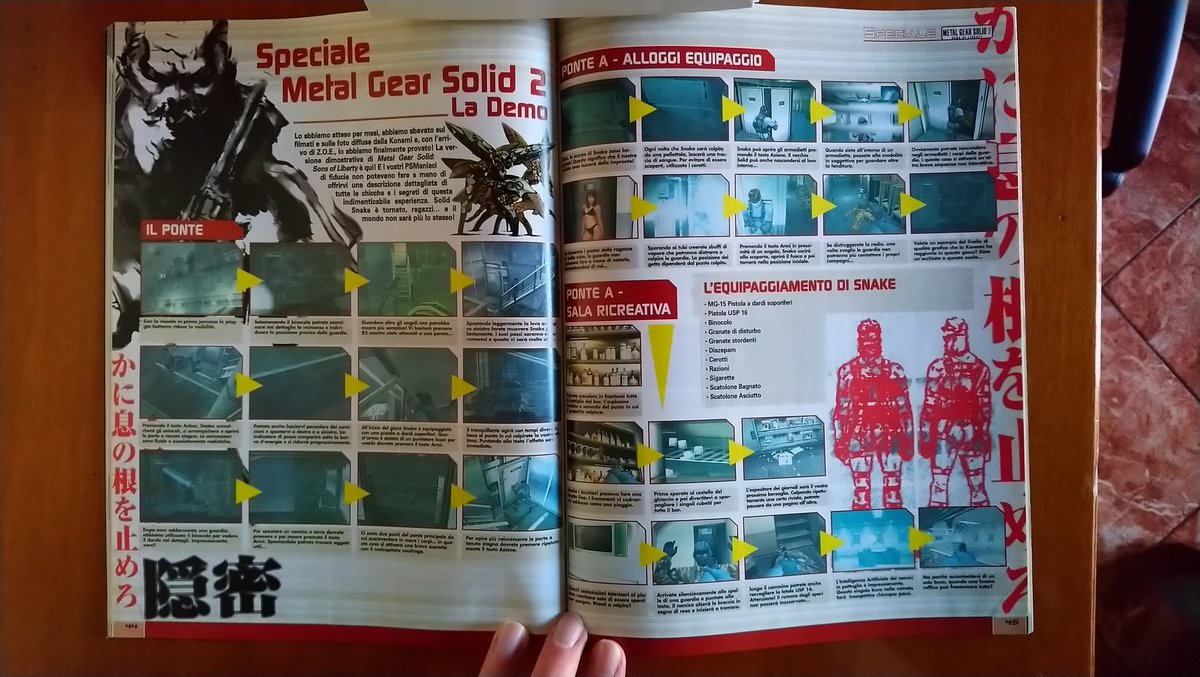 ItalianJoe83's tweet image. Here's the #PSMania 2.0 Magazine Issue Maggio (May) 2001 from my library which also includes #ClaudioCastellini's cover making of 
#MetalGearSolid2TrialEdition
#ZoneOfTheEnders
#MetalGearSolid2SonsOfLiberty
#MGS2
#AHideoKojimaGame
#AHideoKojimaRuse
@Kojima_Hideo
@HIDEO_KOJIMA_EN