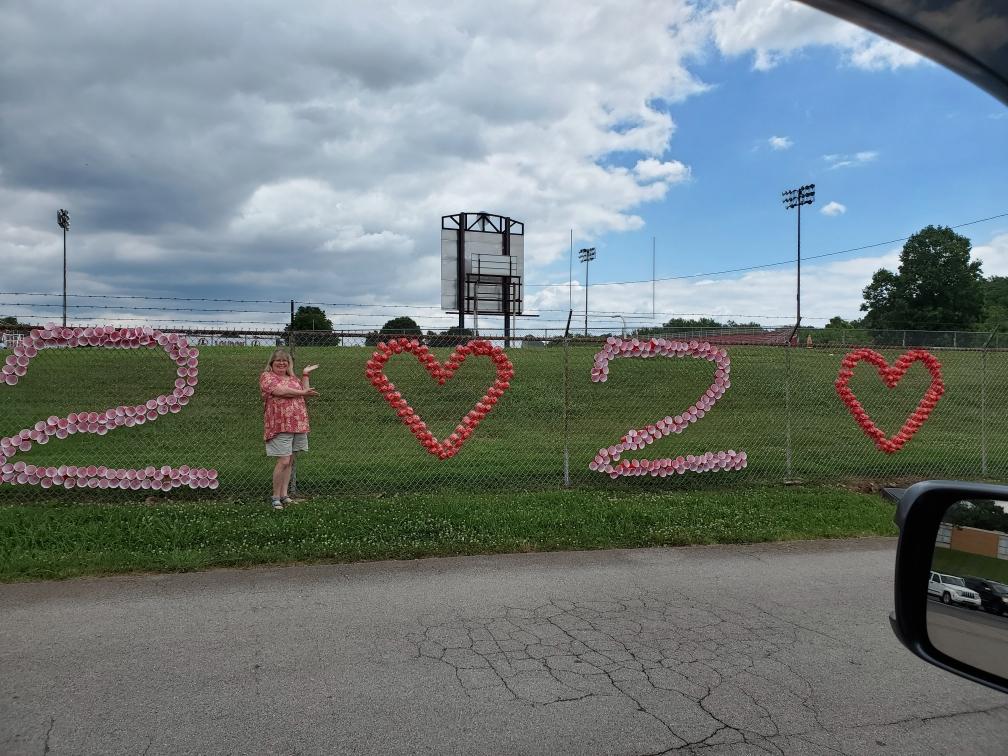 Mrs. Waldron lives her Class of 2020