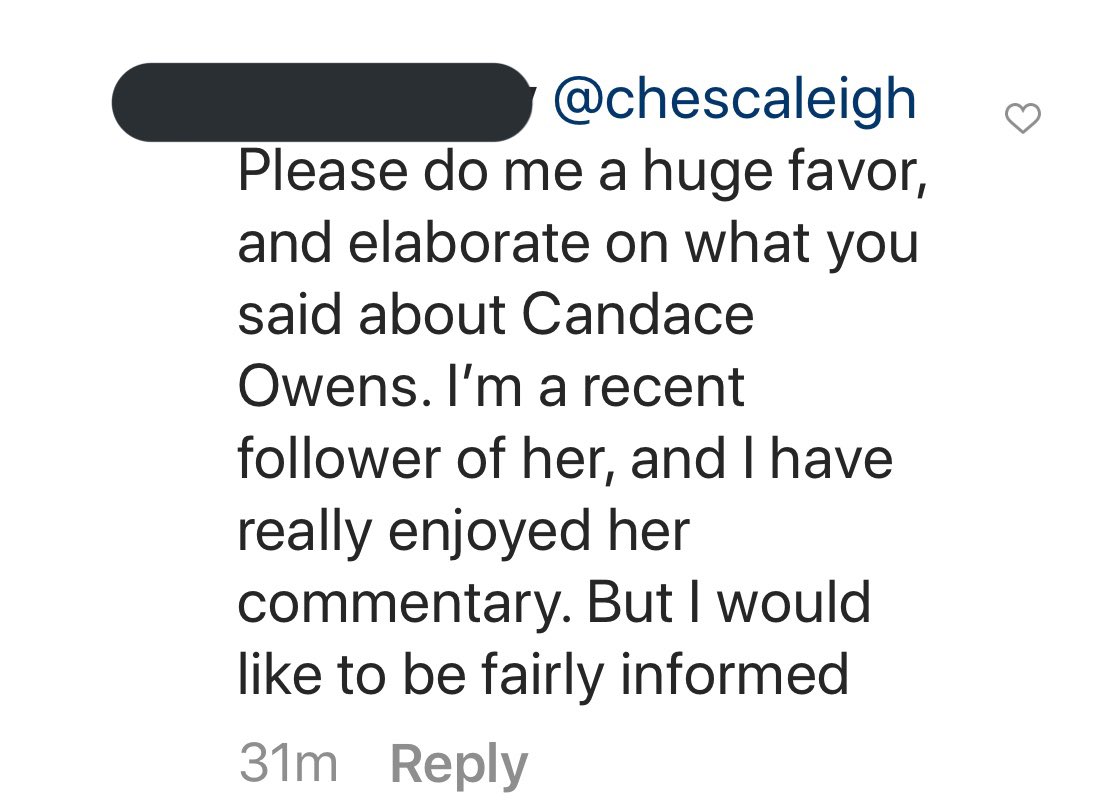 like clockwork. please look at how my very calm & tame response to “do me a favor & educate me” was turned into “you’re one of those angry black women” this is also why i’m not impressed when white folks hold up a token Black person to validate their racist opinions