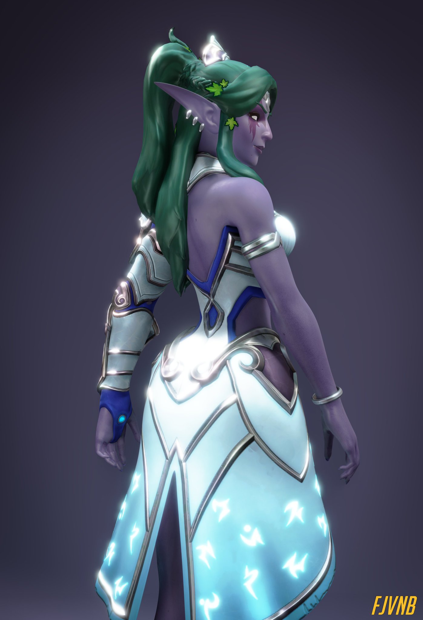 Symmetra Tyrande. #overwatch #symmetra #nsfw #rule34” .