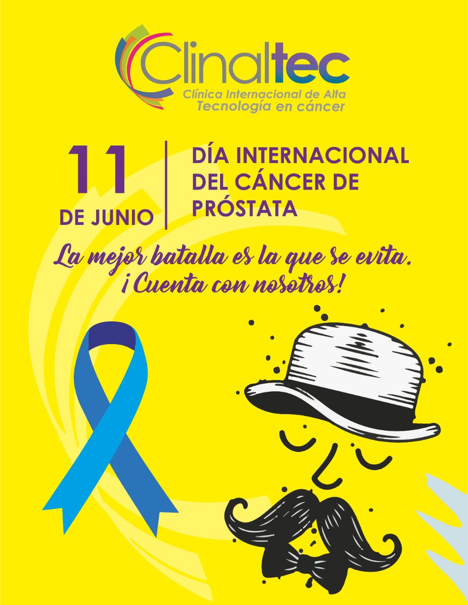 clinaltec's tweet photo. Clinaltec se une a la evocación del día internacional de la lucha contra el cáncer de próstata. ¡Cuenta con nosotros! https://t.co/4WTGyqs5xJ