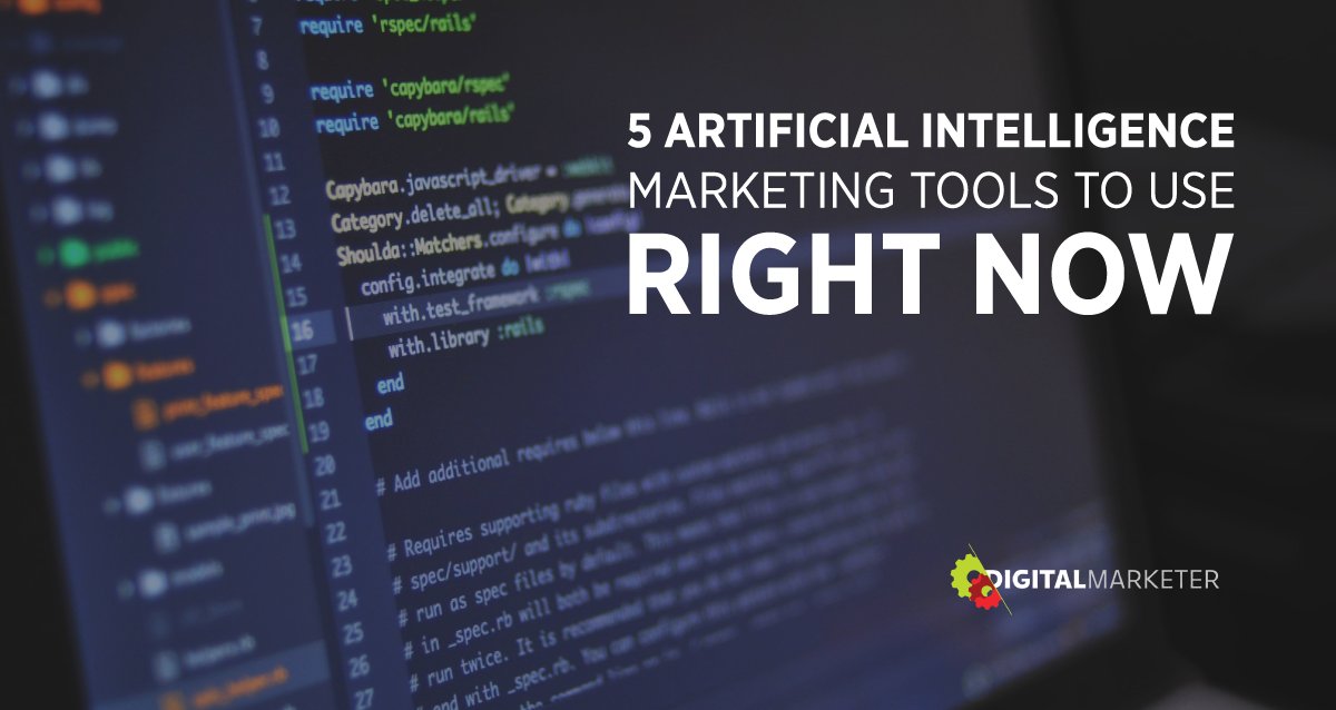 DigitalMktr's tweet image. The future of artificial intelligence in marketing is NOW &amp;gt;&amp;gt; bit.ly/2nKMLJd