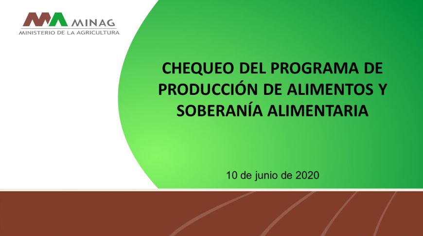 MMarreroCruz's tweet photo. Realizamos el chequeo semanal de la producción de alimentos. Se avanza en la siembra, se perfecciona el acopio y comercialización, y se presentó estrategia para incrementar la producción de carne de cerdo y acuícola.  #PensarComoPaís #SomosCuba #SomosContinuidad https://t.co/GSy9EzGh3e