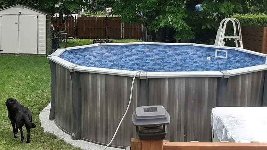 PoolSuppliesCdn's tweet image. New Beautiful Liner Install! ✨ 15 ft round Mount Royal Beaded Liner installed in Gatineau Quebec! ⁣
⁣
Have a liner question? Please contact our Liner Specialists at liner@poolsuppliescanada.ca #PoolLiner #PoolSupplies #PoolSuppliesCanada