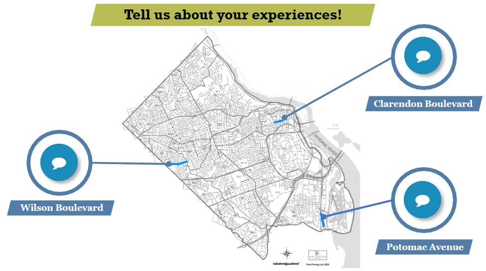 Three upcoming Complete Streets projects - and your thoughts. Let's resurface together. surveymonkey.com/r/Z2RQHP5