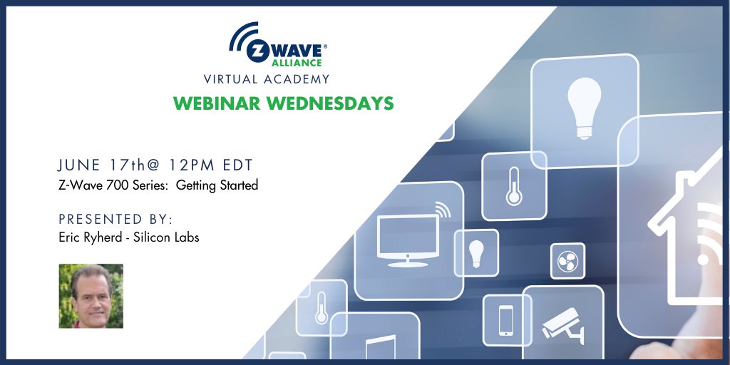 Tune in to our Webinar Wednesdays series on June 17 for a live demo of Simplicity Studio and a presentation about how developers can get up and running with the latest #ZWave 700 platform from Eric Ryherd of <a href="/siliconlabs/">Silicon Labs</a>. Register here: #webinar #smarthome #IoT