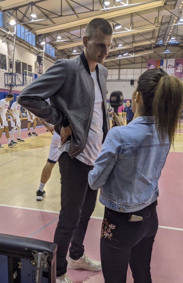 Ballislife's tweet image. 👀 JOKIC!