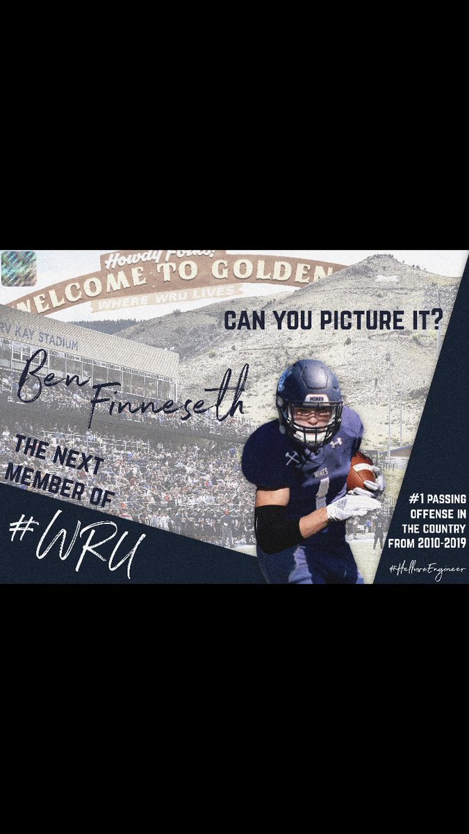 After a great conversation with @CoachDiedrick , I am honored to say that I have received my 3rd college football offer from the Colorado School of Mines! ⚒ #HelluvaEngineer