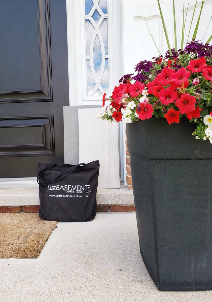 Who else gets so excited these days when there is a package at the door? We have been able to deliver samples and other materials to our client's door steps to keep their projects moving along, while also practicing social distancing.  #theartofrenovation #ottawadesignbuild