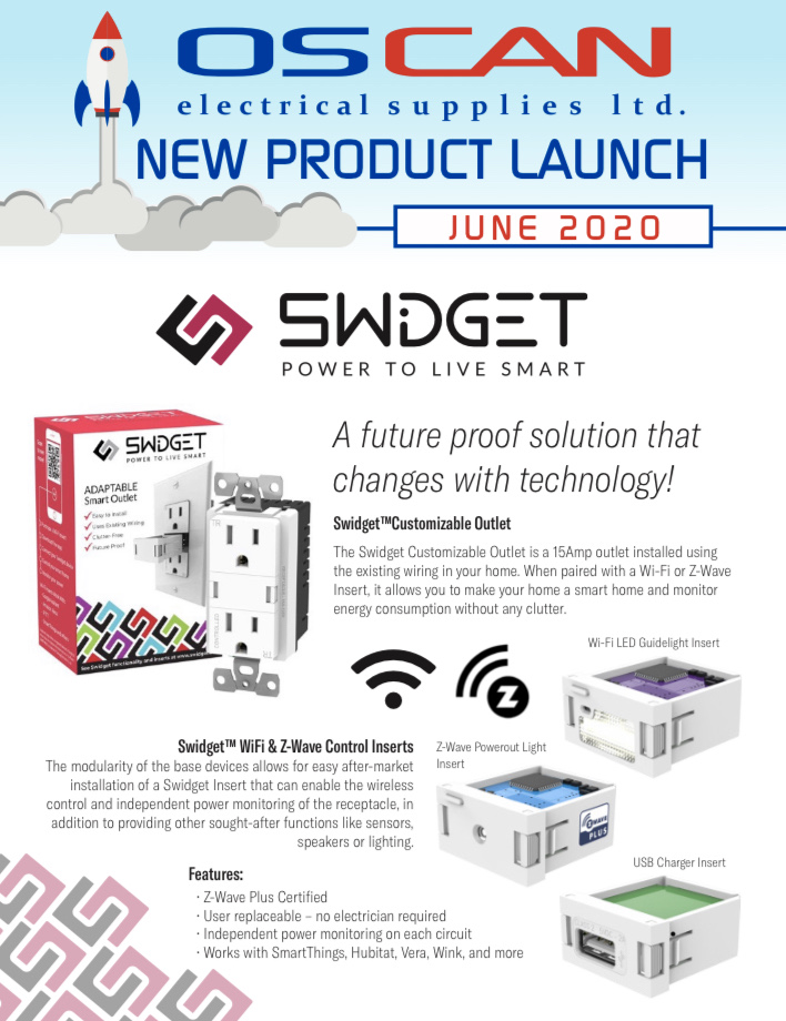 swidget's tweet image. Head over to Oscan Electric Supply to get your Swidget devices!

#Swidget #Oscan #SmartHome #ElectricicalDistributor

oscan.ca