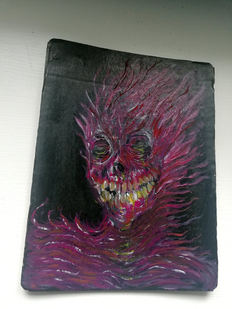 abrazodecactus's tweet photo. Nightmare in acrilic
.
.
#myart #draw #drawing #illustration #horrorart #traiditionalart https://t.co/XGSSpYUphs