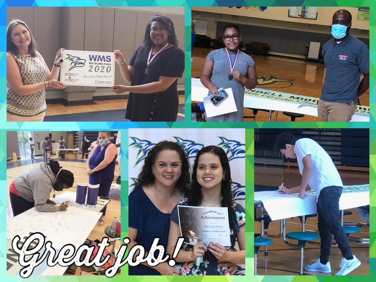 WendellMiddle's tweet photo. Good luck to the class of 2024! βYouβre off to great places! Today is your day! Your mountain is waiting, so... get on your way!β Dr. Seuss #WeAreWendell #wendellhowlout #EWstrong https://t.co/85oPCPKIhv