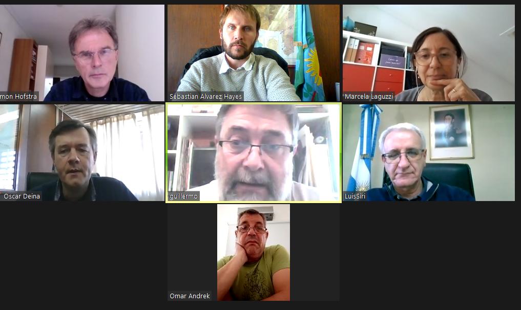 ada_pba's tweet photo. La Autoridad del Agua y las #DutchWaterAuthorities afinan la agenda de trabajo para la gobernanza del #agua en @BAProvincia. Planificamos contactos virtuales con organizaciones productivas, desarrollo de bases de datos y capacitaciones a municipios @MInfraPBA https://t.co/AdR6HtYzHS