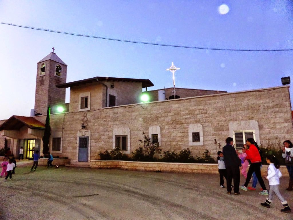 Muqeibli المقيبلة is a town in the Jezreel Valley next to the West Bank borders. The town has a population of 230 Christians most of them are Roman Catholics. The parish is new and the church was built in 2005.