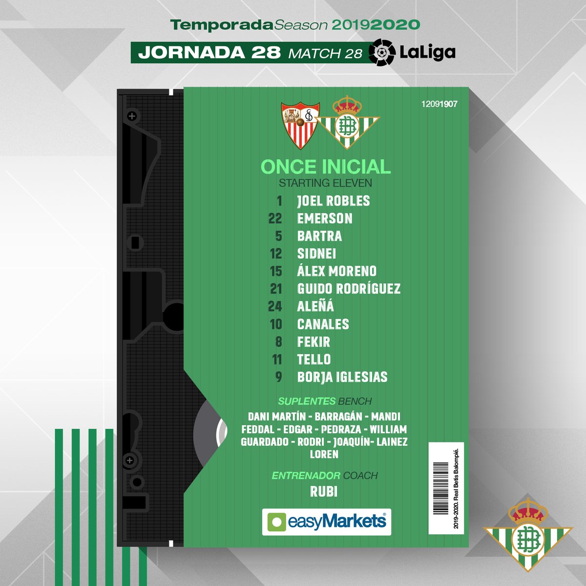 💚🤍💚

¡No podía estar sin ti!

#DíaDeBetis #ElGranDerbi