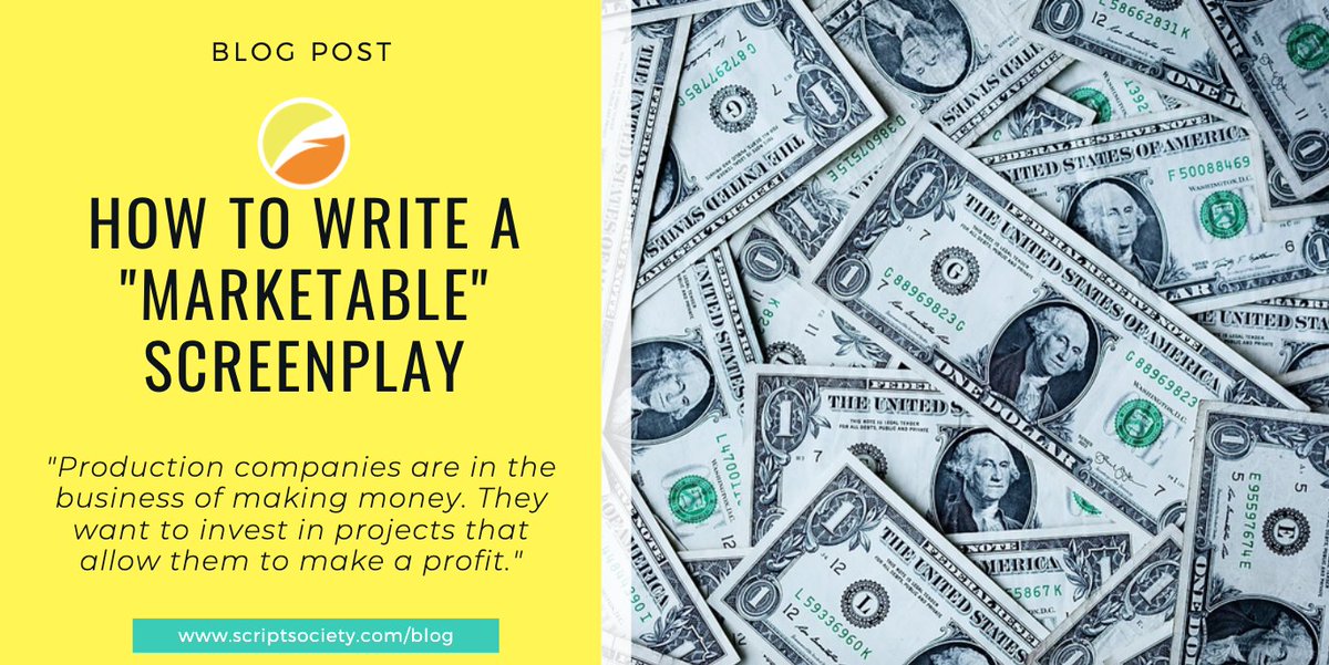 scriptsociety's tweet image. Write screenplays that sell. It's that easy. Theoretically... 🤑
shorturl.at/ckLMZ