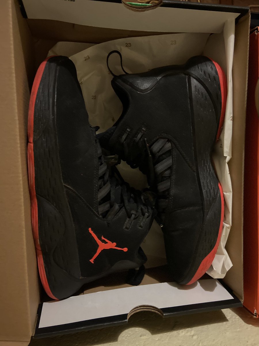 StubbornCraig's tweet photo. Two years old and stil fresh AF #Jordan #Jumpman https://t.co/q8rZ6awUw9