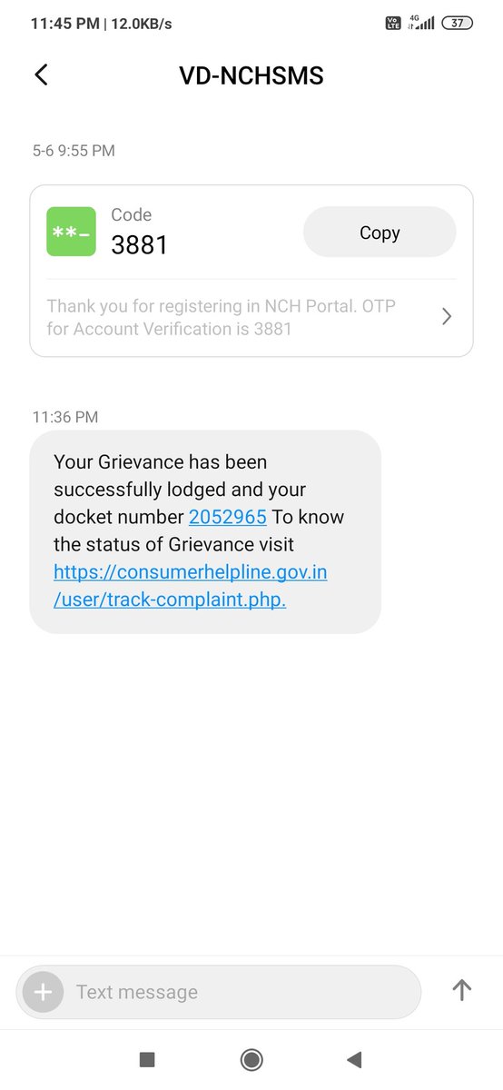 amit855885's tweet photo. @flyspicejet I also lodge a complaint in national consumer helpline form. See you soon dude. https://t.co/YZuIIzhpDk