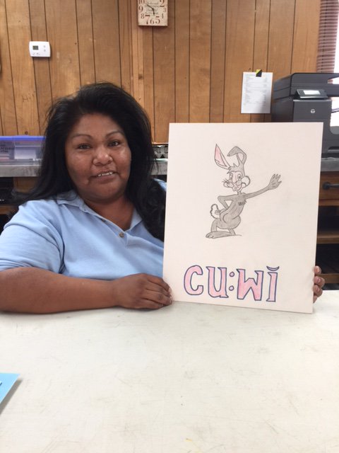 NAAFnow's tweet photo. Today's #tbt features Selina Jesus teaching us the O'odham word for the rascally rabbit, or the Cu:wi, when you're in GuVo. 
#rabbit #Oodhamlanguage #TohonoOodham #GuVo #NAAFnow #Language #Himdag #Culture #DuckSeason https://t.co/vq84QYu9mA