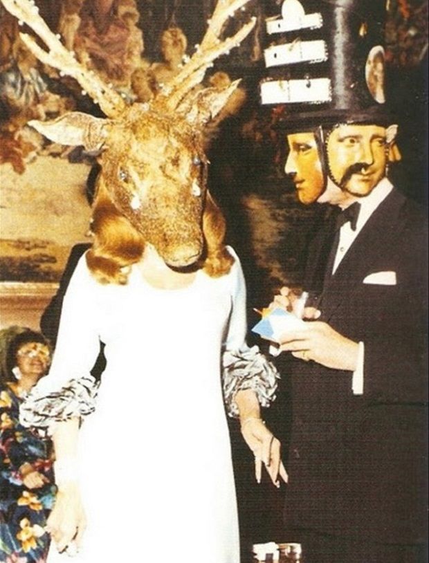 Let's take a look at some pictures that were leaked from a Rothchild party in France from the early 70s - As you can see, they have a very dark and macabre taste and even use dissembled baby dolls as table ornaments, these people are very dark and into some very weird stuff -