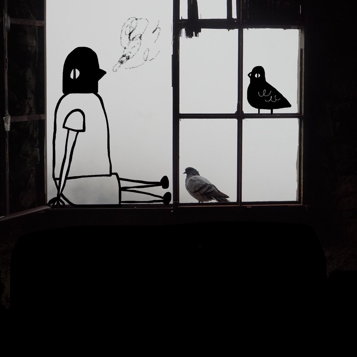 FrankFancier's tweet photo. Chillin with the boys

—————————————————

🐦🌑◼️

#FrankFlapps #FrankFancier #pigeon #pigeonfan #pigeonart #pigeonillustration #artofthepigeon #flockwithus #illustration #doodling #sketch #illustragram #illustratorsofinstagram #drawing  #linedrawing #sketching  #dibujo #artsy https://t.co/qwygGeH4Vs