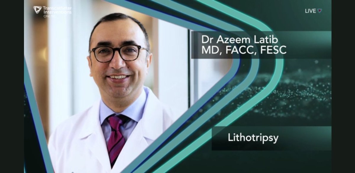 AmitSinghMD's tweet photo. @azeemlatib sir, excellent presentation at @radcliffeCARDIO #TIOJune2020 sessions. Enjoyed thoroughly. https://t.co/KsirdKlqHQ