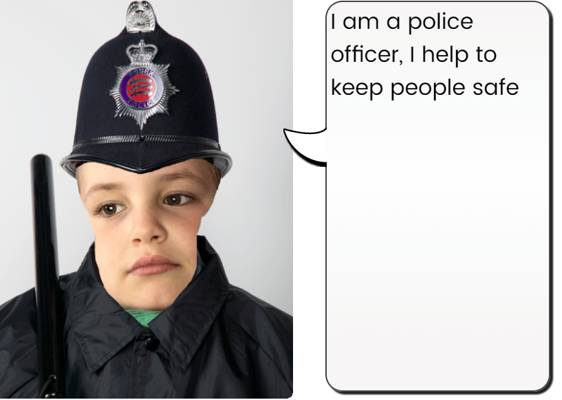 glanhowyprimary's tweet photo. This week we looked at another important key worker - The Police Man. Reception / Y1 used mash cams on @purpleMash to take on the role of a police officer. @swpolice would you like some new recruits. Bendigedig! #keyworkers #police #ethicallyinformedcitizens #RecY1 https://t.co/RRBaqamjuW