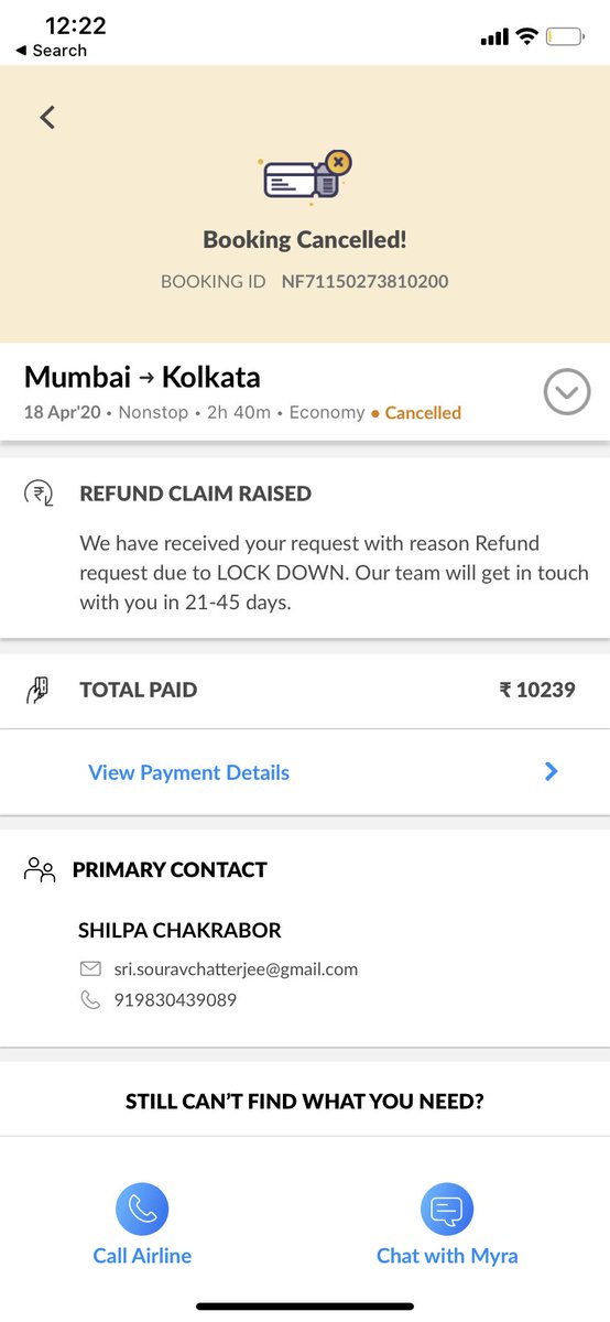 sourav2it's tweet photo. @makemytrip when my payment will happen. I am not getting answer from customer care. https://t.co/UlYEgZD41R