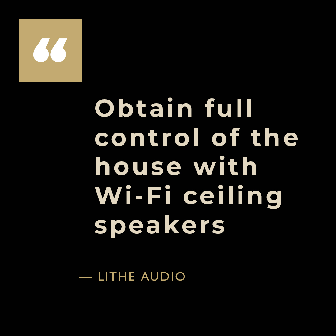 LitheAudio's tweet photo. Control every speaker in the house from your phone with our Wireless Multiroom Ceiling Speakers.

https://t.co/xSjJLz8wZa

#SmartHome #Music #HomeAudio #Multiroom https://t.co/HdmcyZMago