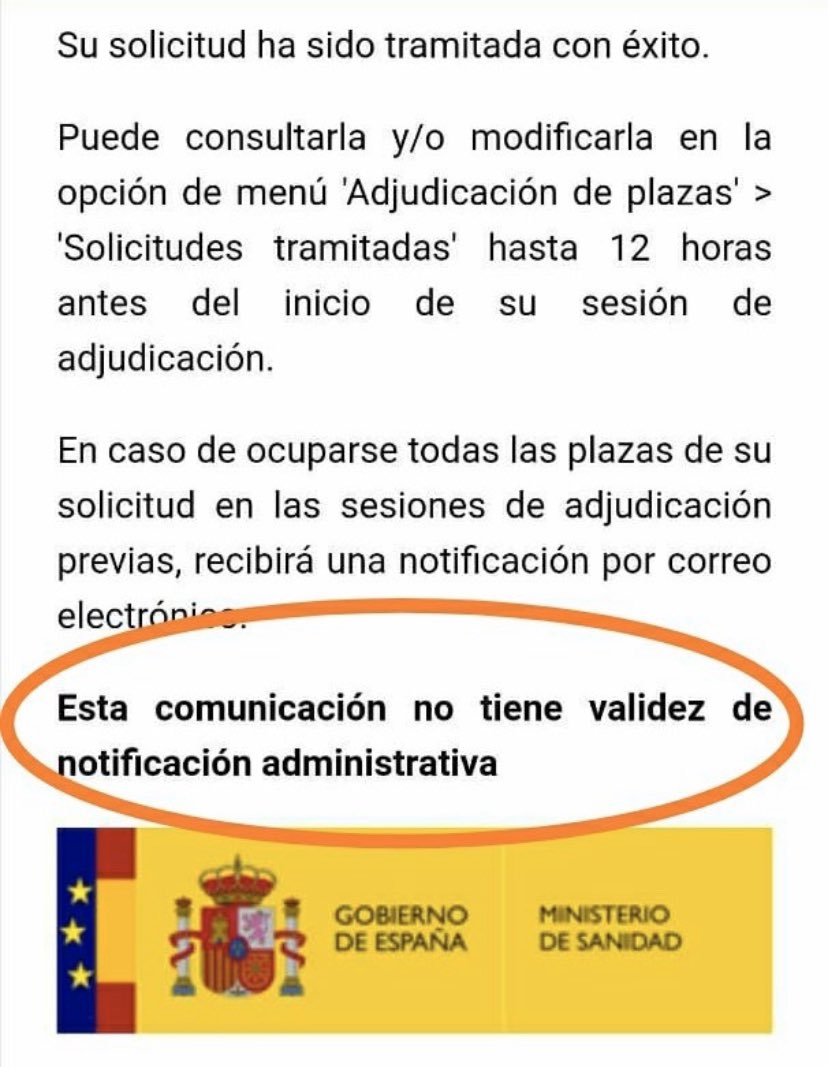 ngelamed's tweet photo. En serio esto es elegir con garantías?  Creo que con la chapuza de hoy queda demostrado por qué necesitamos una opción presencial @Rogufe @salvadorilla @sanidadgob #RogufeDimisión #FSEnlucha #FSEstalla #MIR2020conGARANTIAS https://t.co/D47iY4bLFa