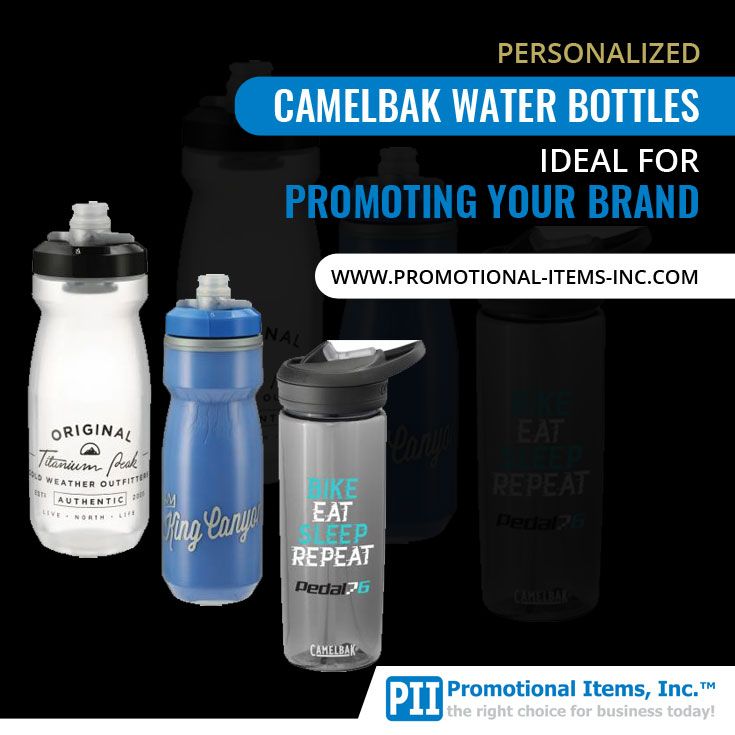 PromoPII's tweet image. Branded water bottles with the CamelBak logo assures the recipient of the finest corporate gifts being received. Visit @ promotional-items-inc.com/camelbak.html  #TopTenBestWaterBottles #CustomWaterBottles #PromotionalWaterBottles #CustomCamelbak