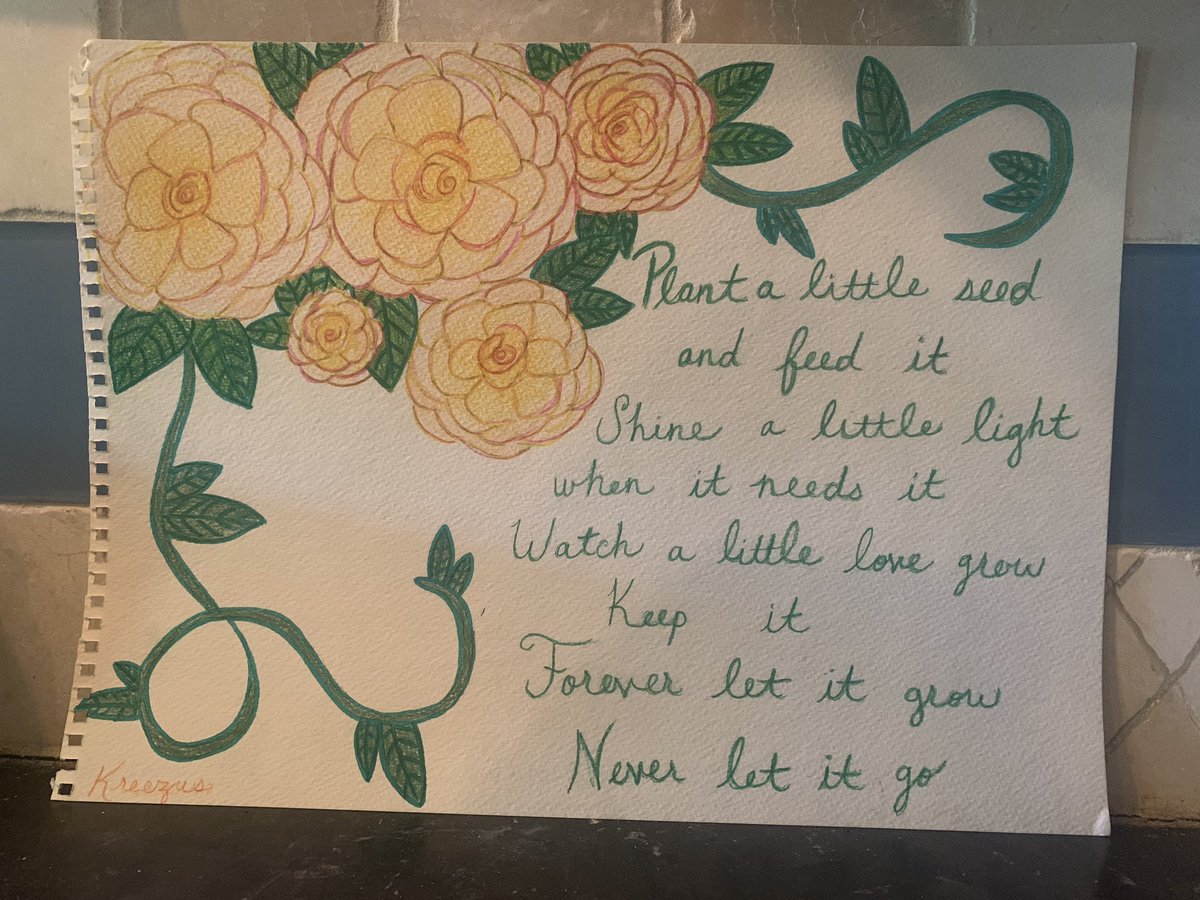 MADE THIS FOR MY SWEET <a href="/AUDRAMAEMUSIC/">Audra Mae</a> A WHILE BACK. 
IT’S A LYRIC IN “CHOSEN FAMILY TREE”. SHE’S ALSO ON OF THE CO WRITERS ANNNND MY CHOSEN FAM.