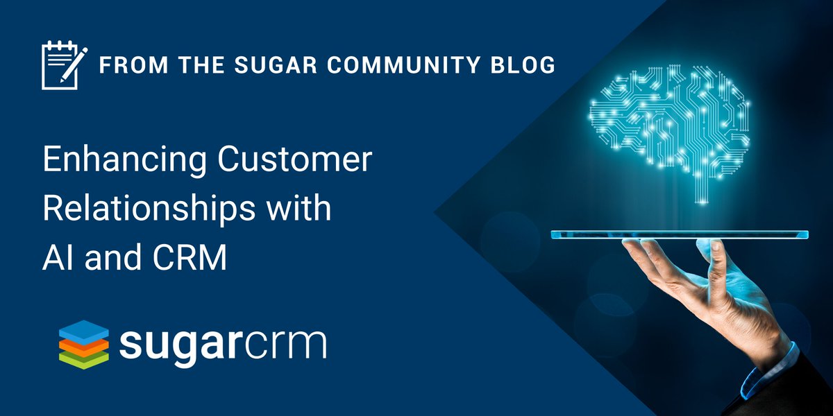 alejo_tri's tweet photo. Enhancing customer relationships and perfecting the #CustomerExperience through #AI and CRM is critical to any organization. @Commercient explains how AI is redefining the future of #CustomerService: https://t.co/fEfDW7LdM2 https://t.co/QG7AvZmN0D