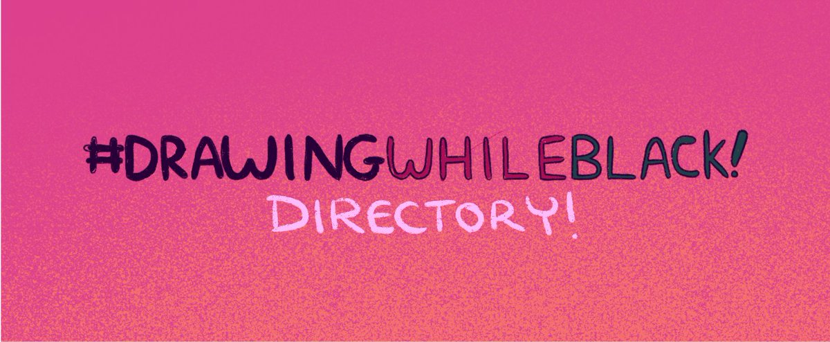 [RT are appeciated] the #drawingwhileblack  directory is now on <a href="/airtable/">Airtable</a> !💫 Now you can filter and look for specific areas of work that included but not limited to : Book Illustration, Character Design,Storyboards, Product Design, etc!
airtable.com/shr5dNqIMizMEV…