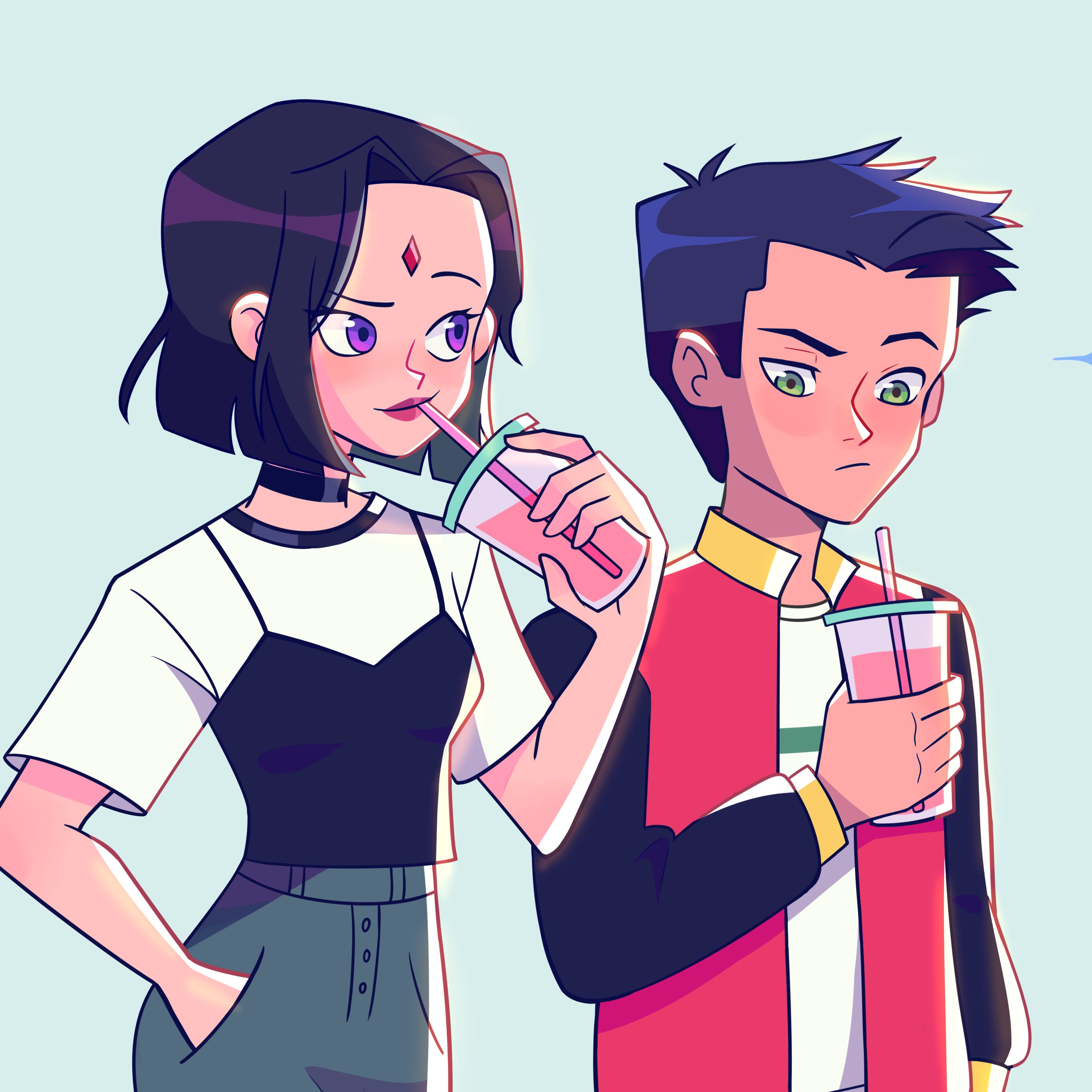 تويتر Maru Davalos Commissions Open على تويتر Fan Art Damian Wayne And Raven Apoyaalartista Theartisthelp Conoceartistas Theartistshelp Artedifusion Retweetingarts Robin Damianwayne Raven Ravenroth Rachelroth Damirae Batman