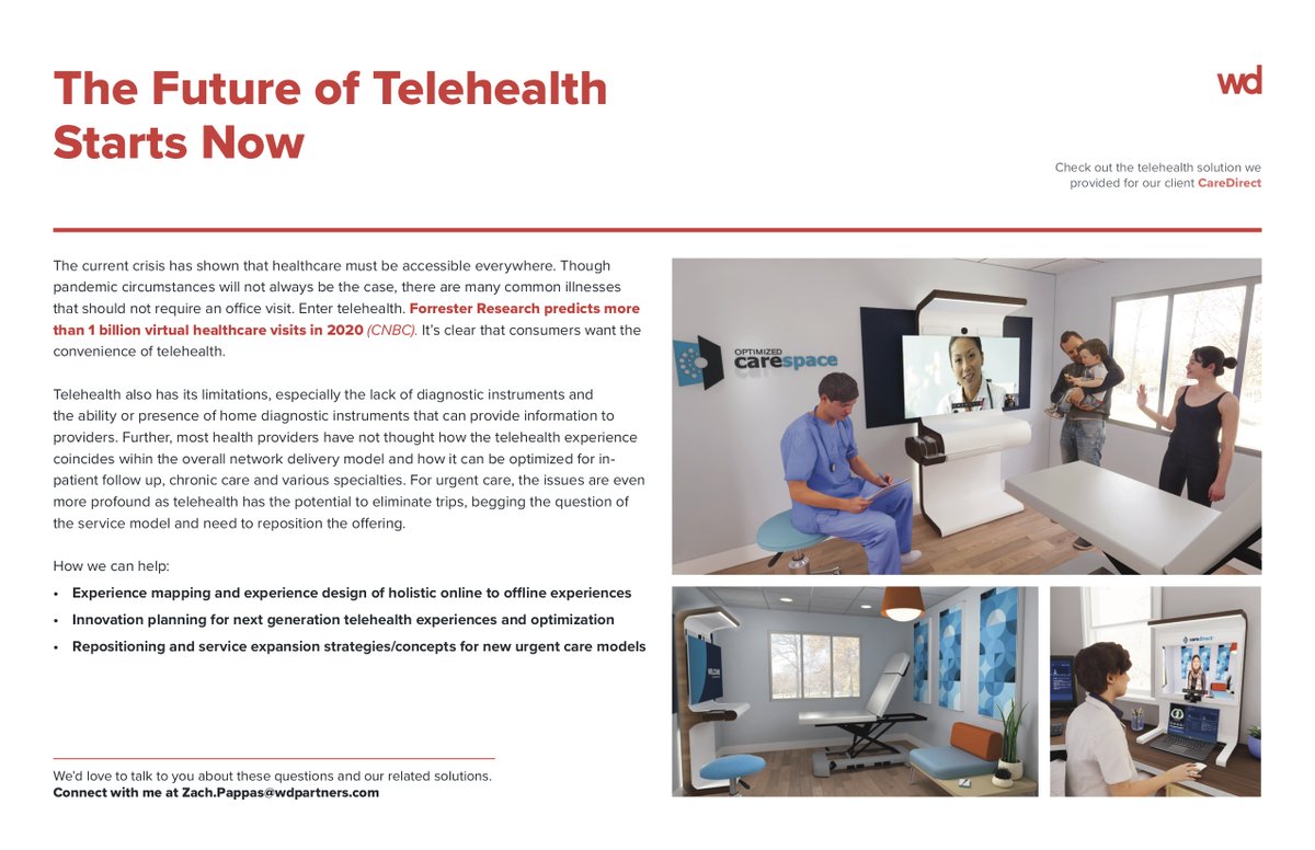 Are you ready for the telehealth takeover? With more than 1 billion virtual visits taking place in 2020, all healthcare providers should be prepared with a strategy that includes telehealth as part of the customer journey. Check out our POV on telehealth. #healthcare #telehealth