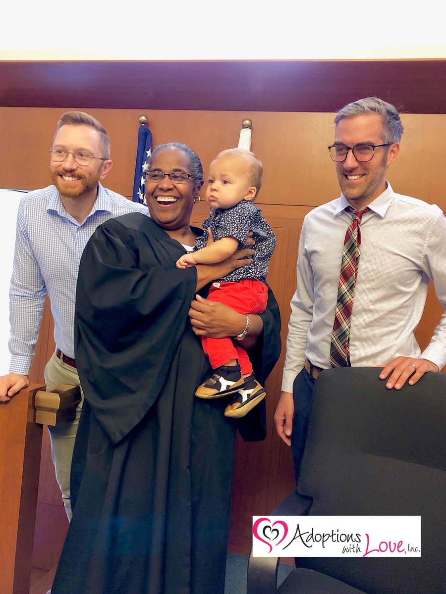 AdoptionsWLove's tweet image. A beautiful day for a #finalization!!! Congratulations!!!🎉🥰❤️🥳❤️😍👶

#adoption #foreverfamily #love #adoptionswithlove