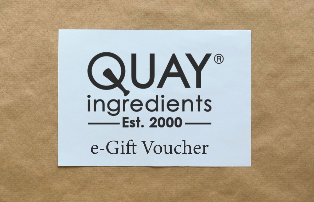 Quay Ingredients e-Gift Cards now available - perfect for Father's Day! Our e-Gift Vouchers are delivered via email on your chosen date and you can choose from £5 - £100 quayingredients.co.uk/shop/e-gift-vo…