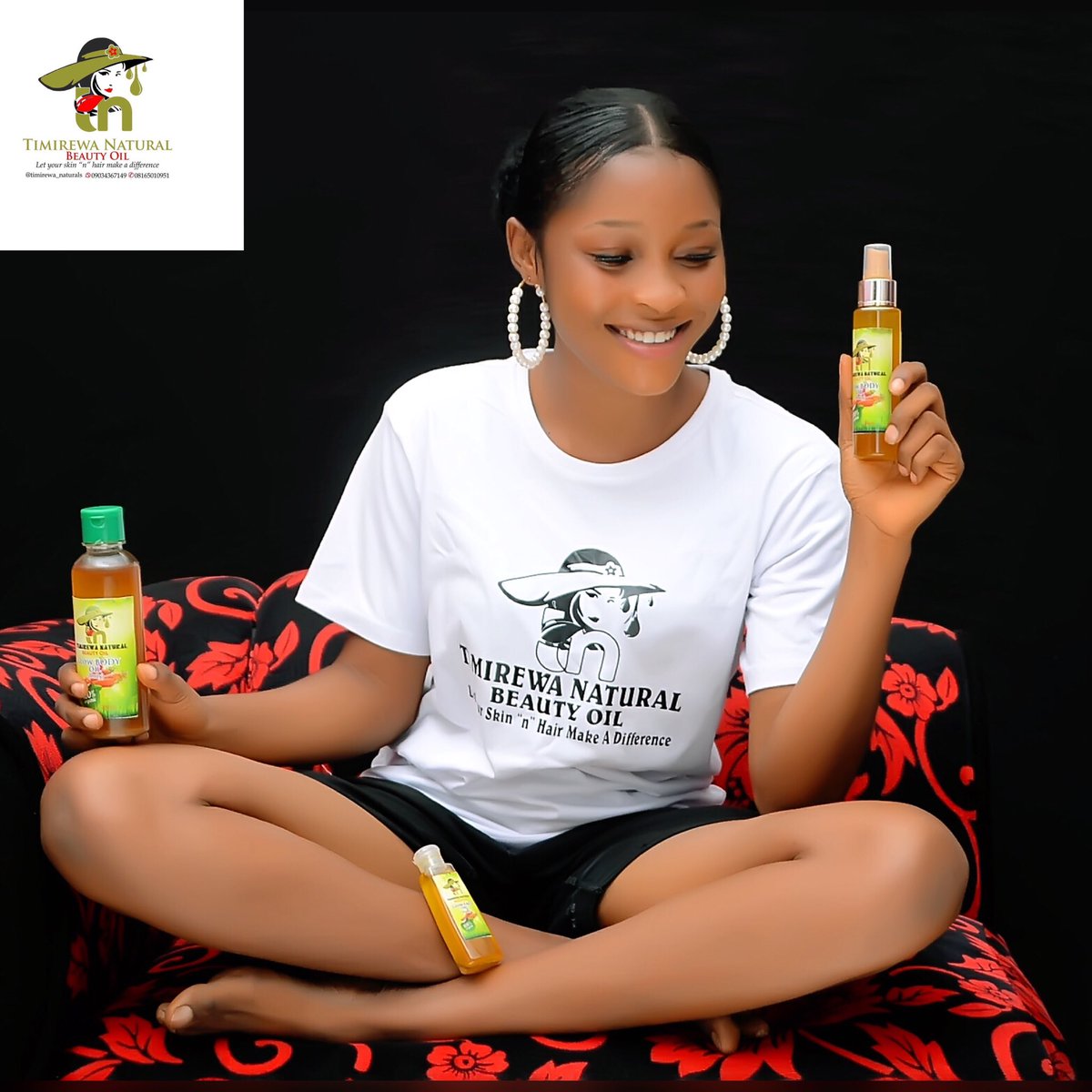Timirewa_N's tweet photo. For your skin glow and radiance get our natural body and face glow oil today 
.
.
Our products helps to protect your skin from sunburn, helps clear dark knuckles, helps moisturize the skin and give it’s natural glow.

Contact us today💚
WhatsApp>09034367149
IG @Timirewa_natural https://t.co/MR4HomTfS3