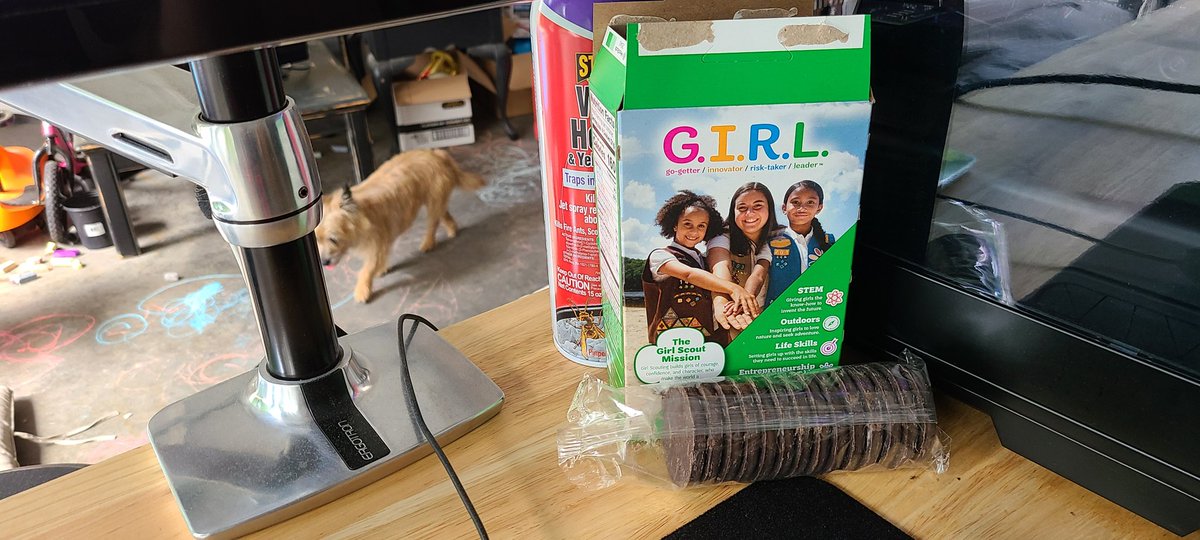 Me: I'm so much healthier now with standing desk

Also me: