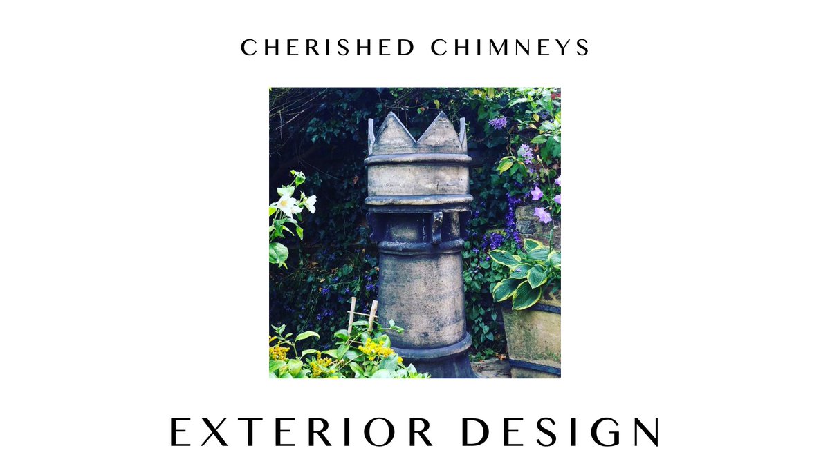 Thanks to everyone who came to our ChimneyPot &amp; Vintage event ! More events coming soon .. check out this beautiful crown that has found a new home in London .. Home is where the Pots are 🌺♻️🌺 #exteriordesign